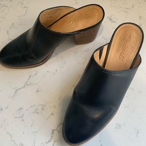Madewell black mules